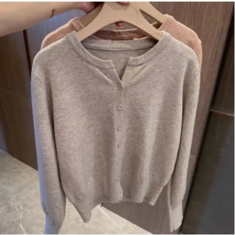 WW | Cozy chunky knit wool cardigan sweater