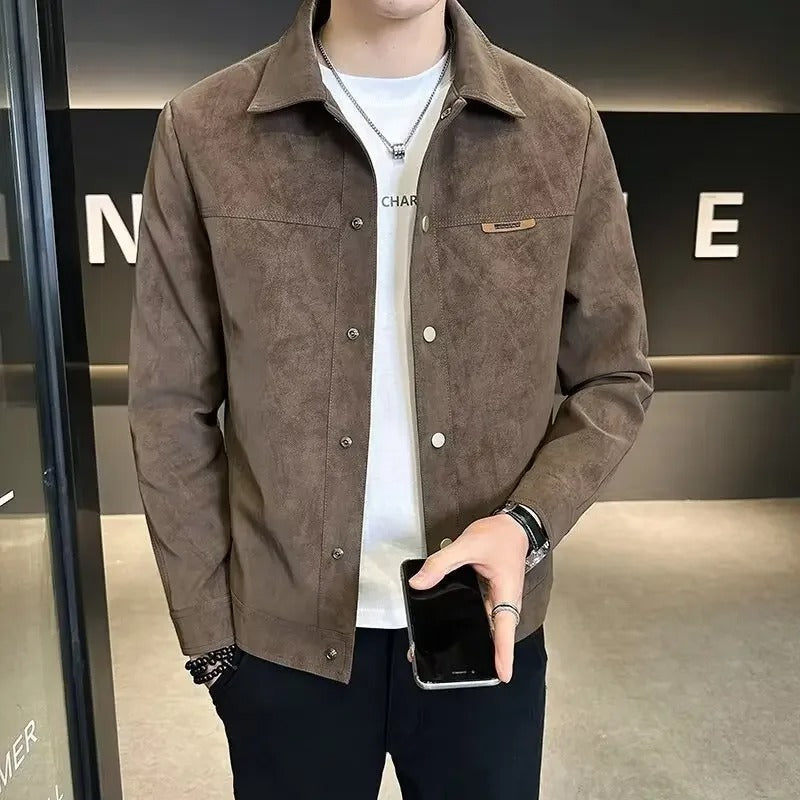 WW | Lederjacke mit Reißverschluss