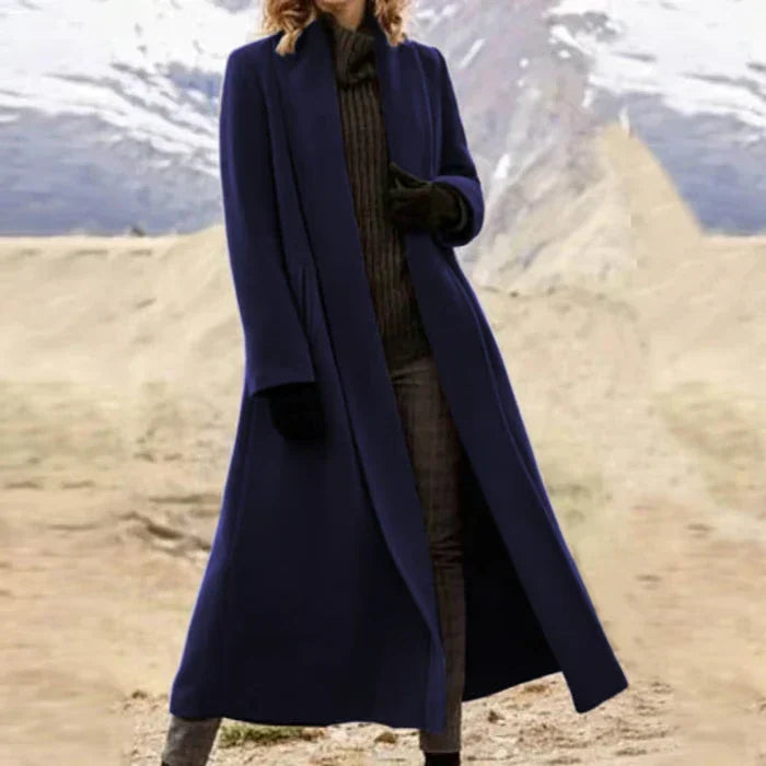 WW | Long coat with free stylish gloves