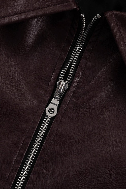 WW | PU-Leder Bikerjacke