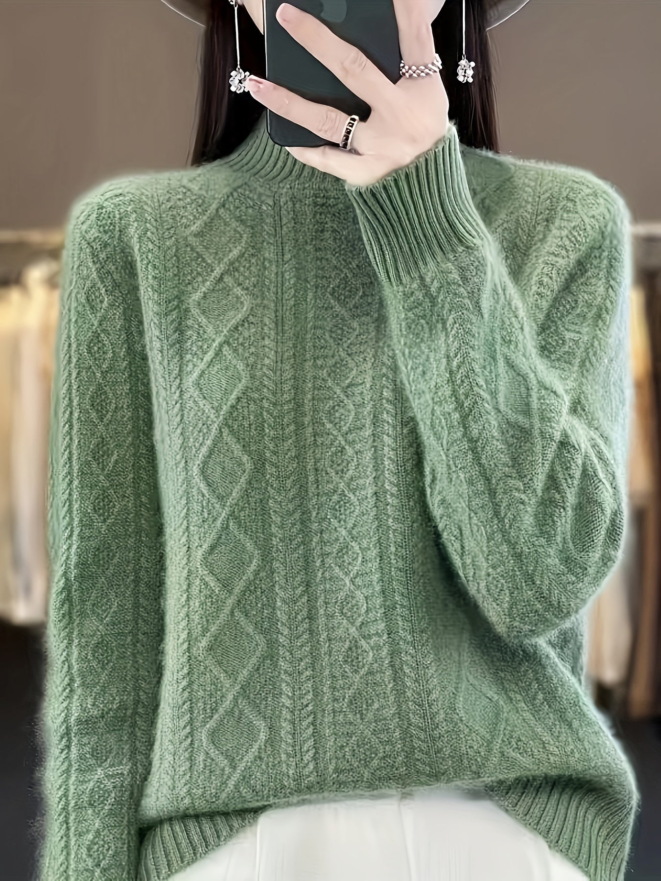 WW | Comfortable knitted wool sweater