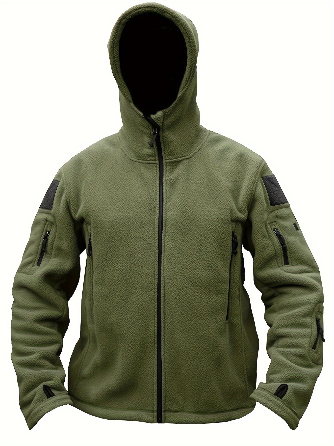 WW | Fleece Zipper Windproof Outdoor Jacket For Men - Perfect for Outdoor Activities