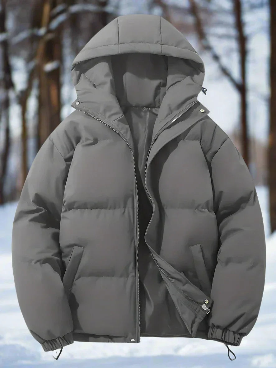 WW | Daunenjacke - Warm isoliert - Gestepptes Design - Mit Kapuze und Reißverschluss