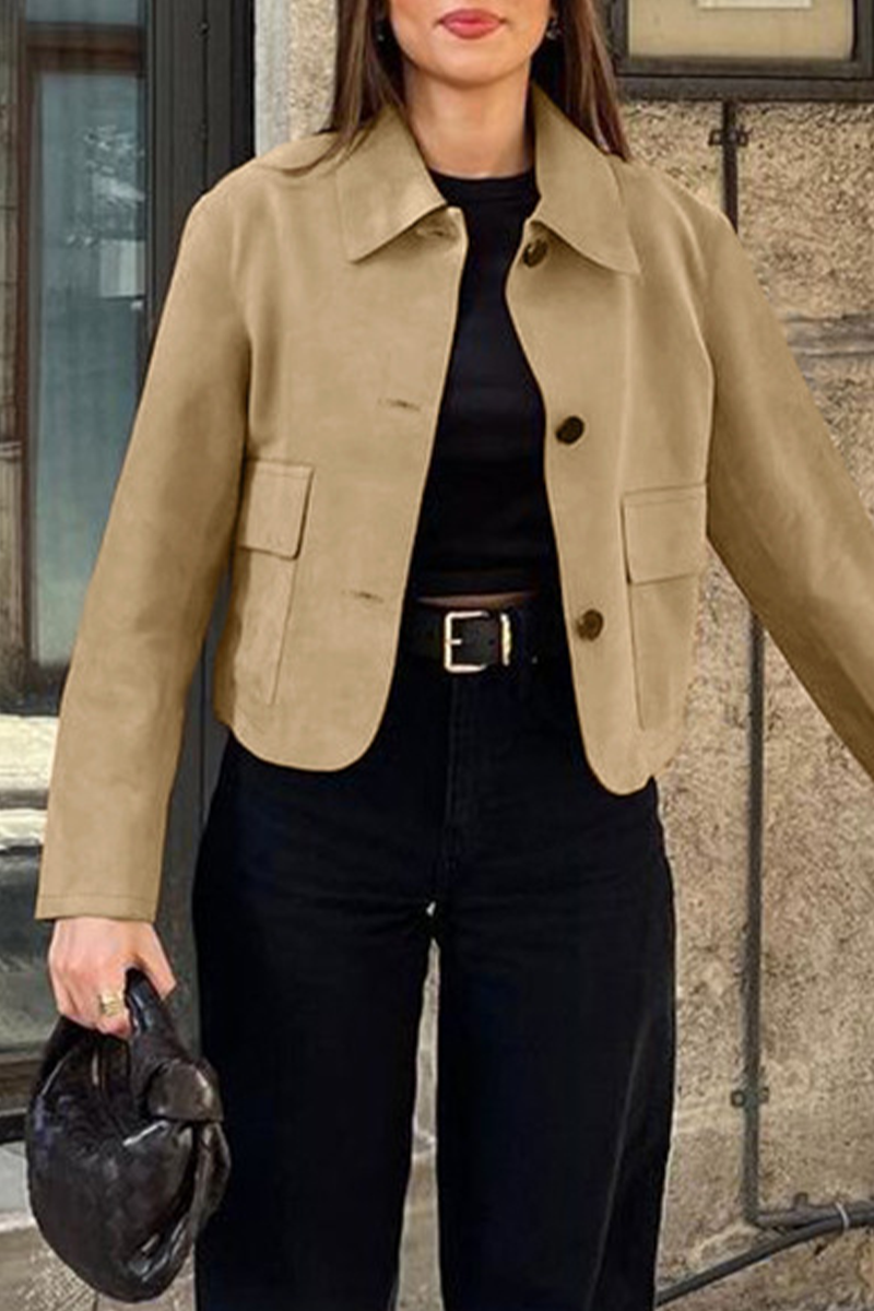WW | Casual jacket with button-through shirt collar