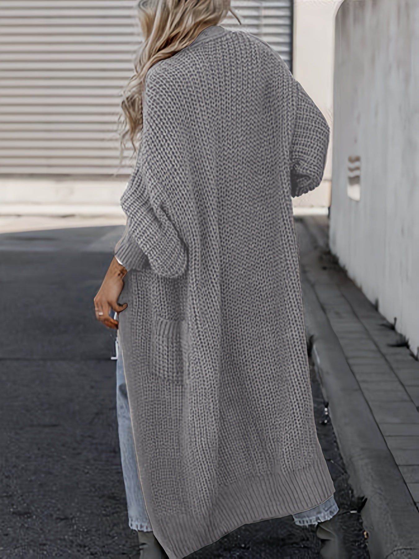 WW | Women's Wool Knit Cardigan with Pockets - Perfect for Everyday Wear