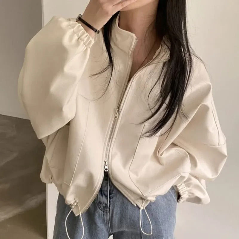 WW | Personalized Hip-Hop PU Leather Jacket