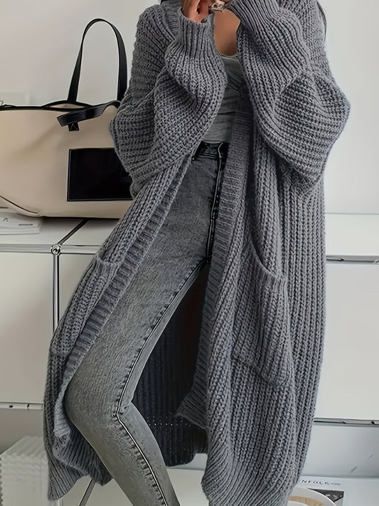 WW | Cozy knit cardigan with belt for women