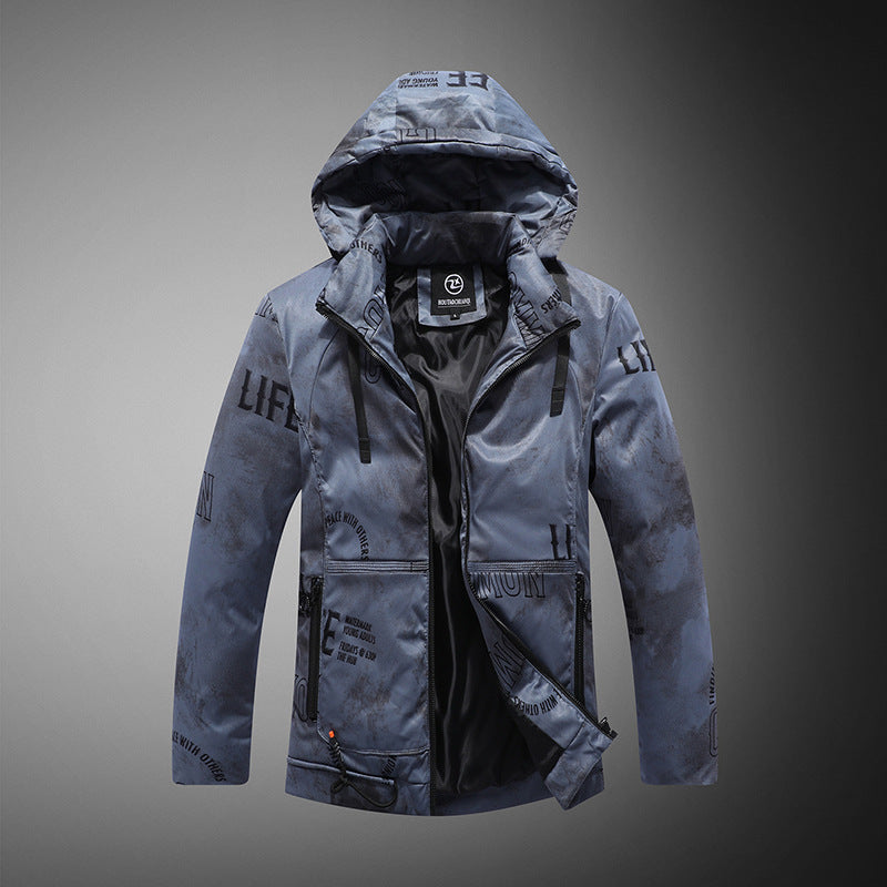 WW | Wasserdichte Winterjacke mit Kapuze