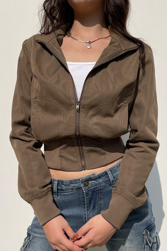 WW | Belt Bag Jacket with Zipper