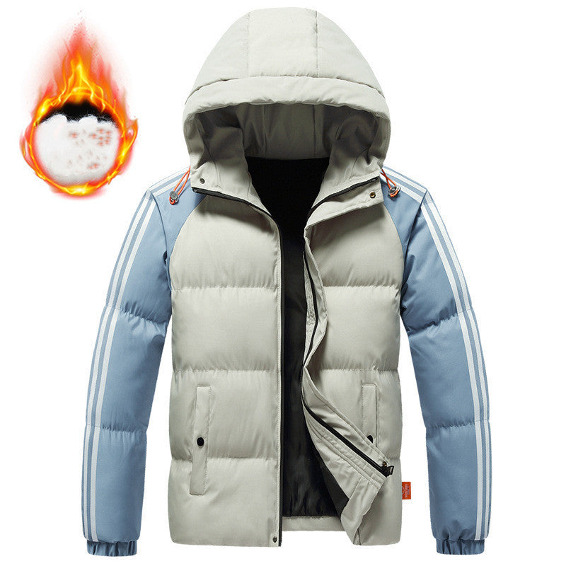 WW | Herren Kapuzen Winterjacke mit Futter