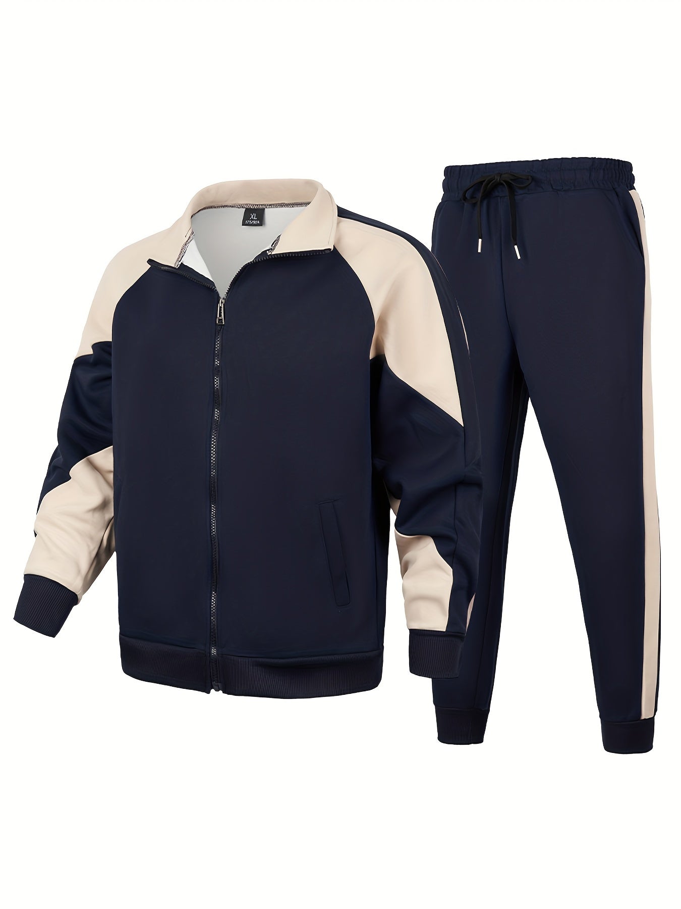 WW | Men's Casual Long-Sleeved Jacket and Trousers - Perfect for relaxed days