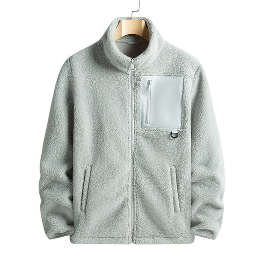 WW | Men's Fleece Jacket with Collar