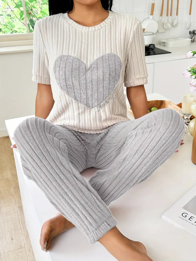 WW | Gerippte Loungewear-Set