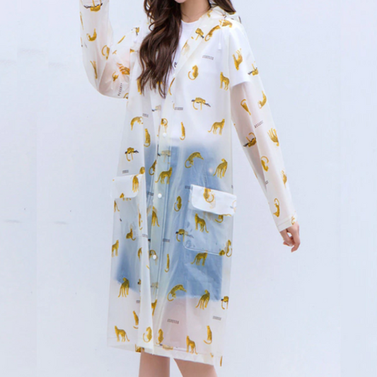 WW | Raincoat for Women with Leopard
