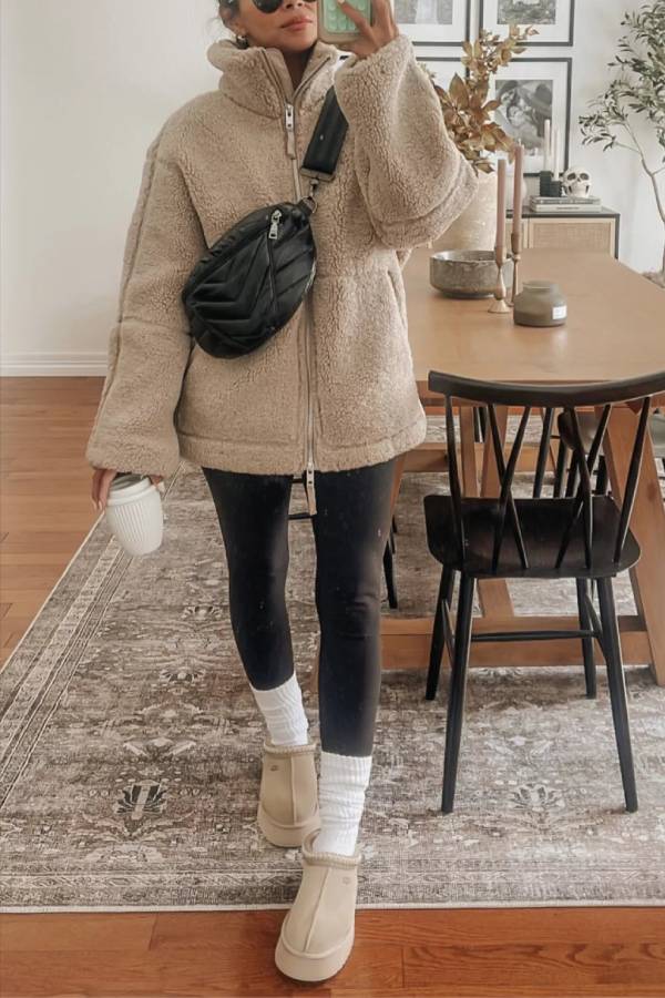 WW | Full-Zip Teddy Jacket