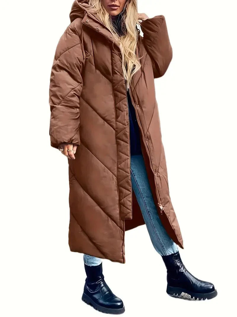WW | Longline Puffer Mantel - Ultra-Warme Design - Leicht & Langlebig - Winter-Essential
