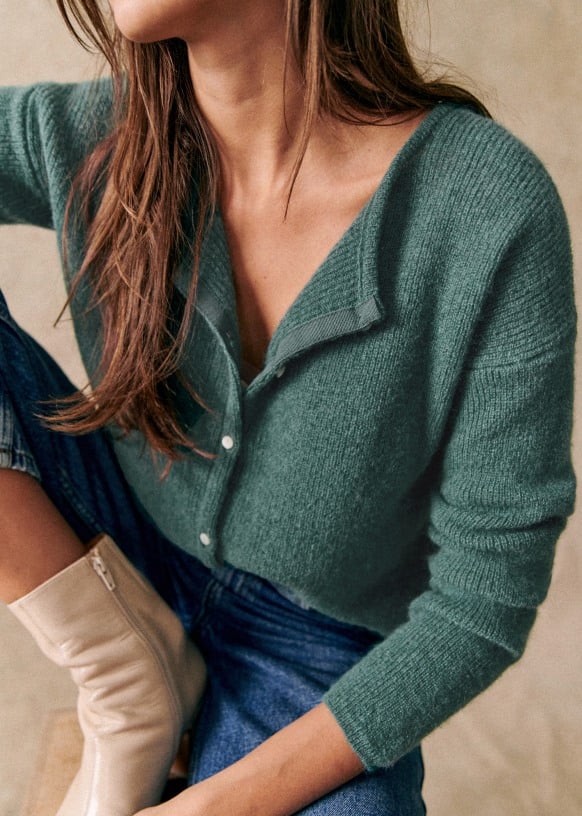 WW | Cozy chunky knit cardigan sweater