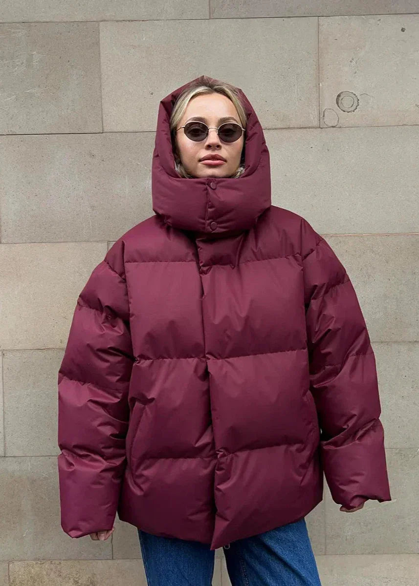 WW | Pufferjacke - Burgunderrot