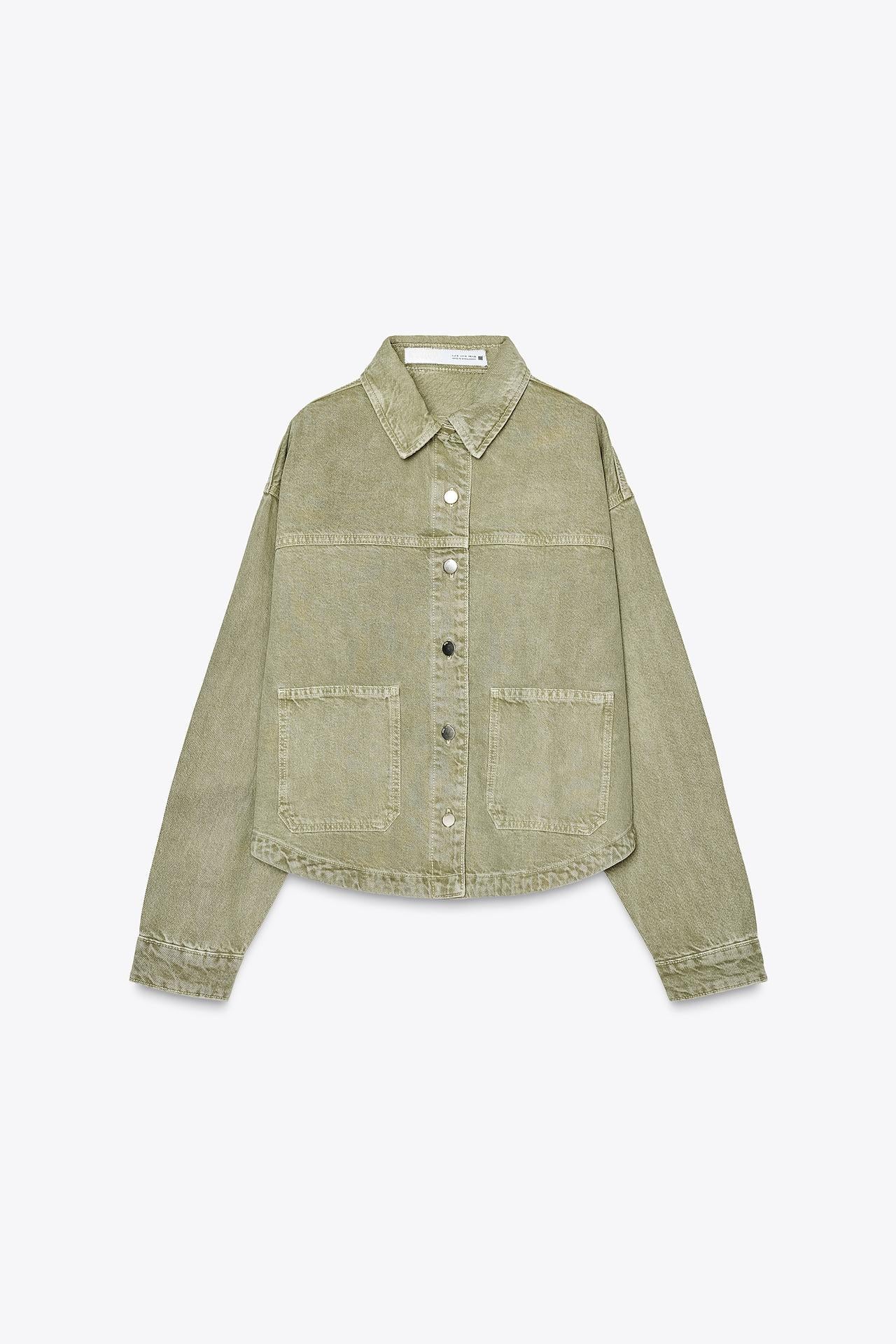 WW | Classic khaki denim jacket for everyday style