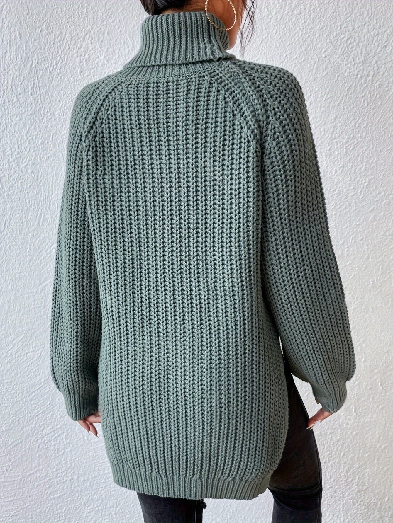 WW | Gestrickter Pullover in Übergröße Damen