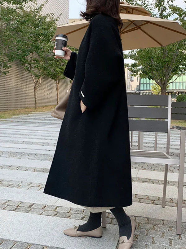 WW | Woll-Trenchcoat-Jacke für Damen
