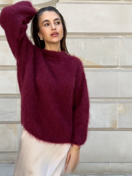WW | Cozy soft mohair knit sweater