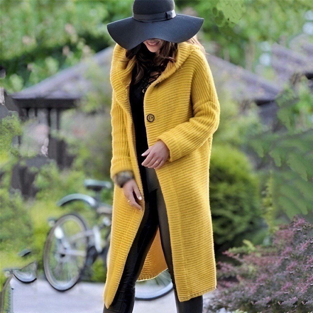 WW | Lange Strickjacke