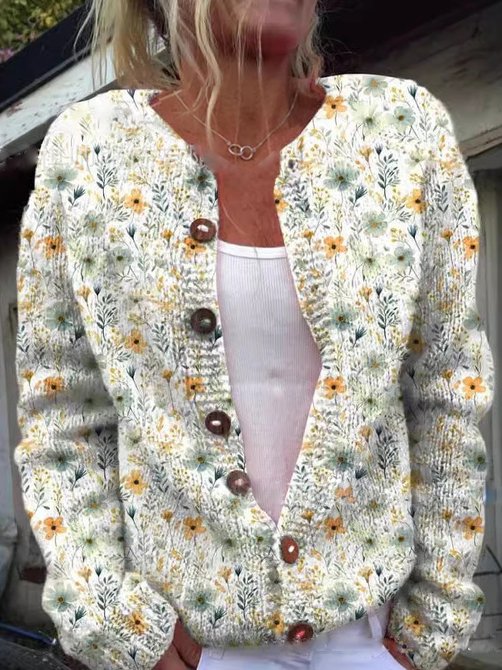 WW | Strickjacke - Weiches Material - Warm & Vielseitig - Herbst & Winter