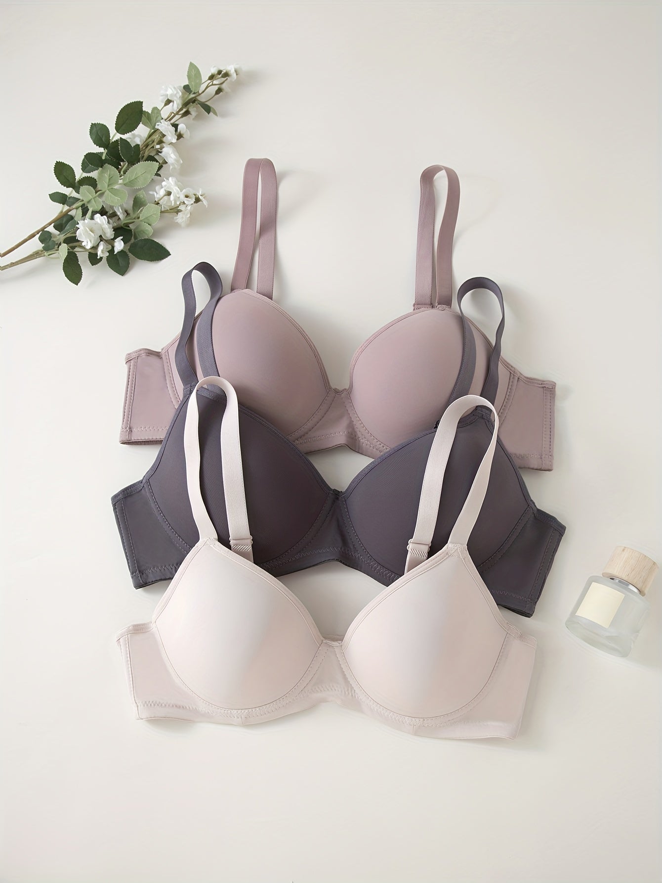 WW | 3 Teilig Nahtlos Anti Ablehnung Push up Bh