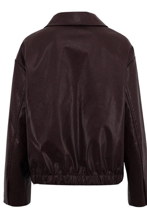 WW | PU-Leder Bikerjacke