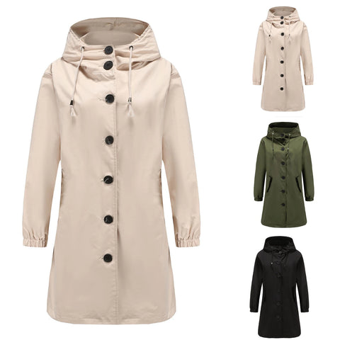 WW | Fashionable Long Trench Coat for Women