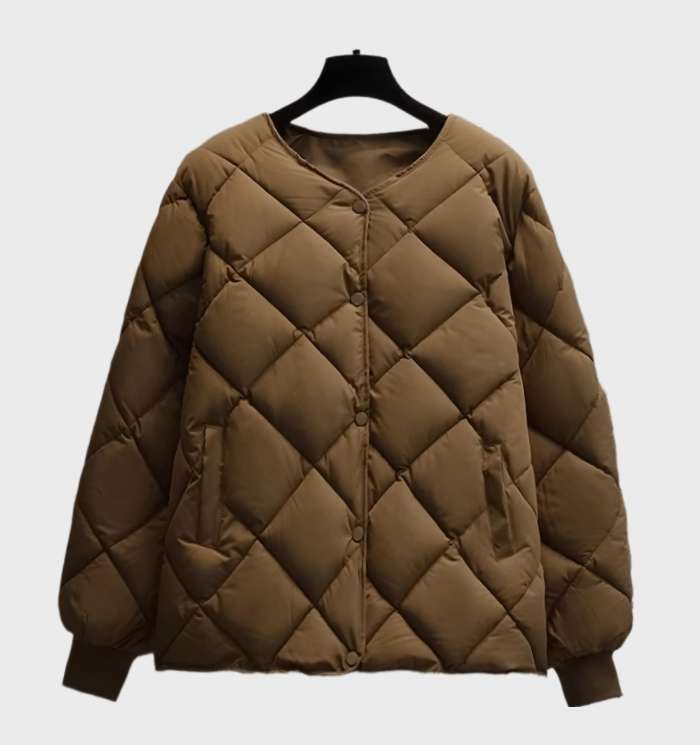 WW | Women's V-Neck Jacket with Button Closure