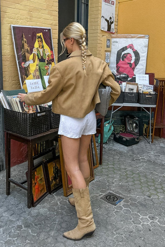 WW | Wildleder Arbeitsjacke