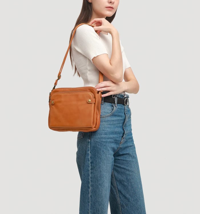 WW | Handmade Vegan Leather Shoulder Bag