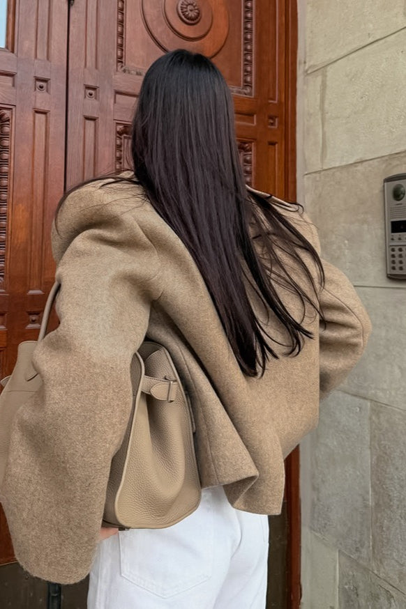 WW | Wolle Schulterpolsterjacke