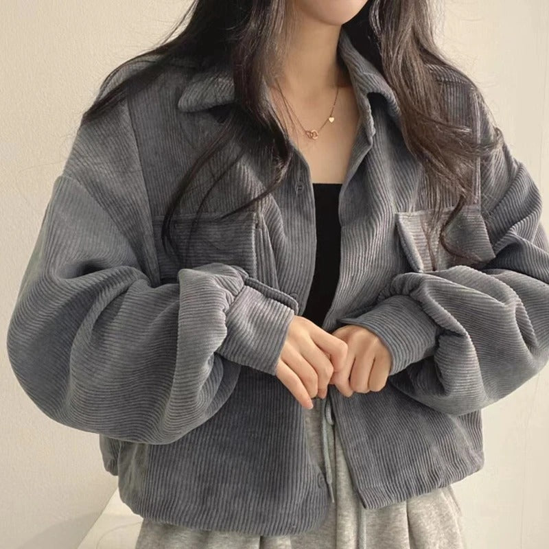 WW | Casual, comfortable corduroy jacket for everyday style
