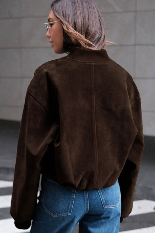 WW | Fauxsuede Bomberjacke