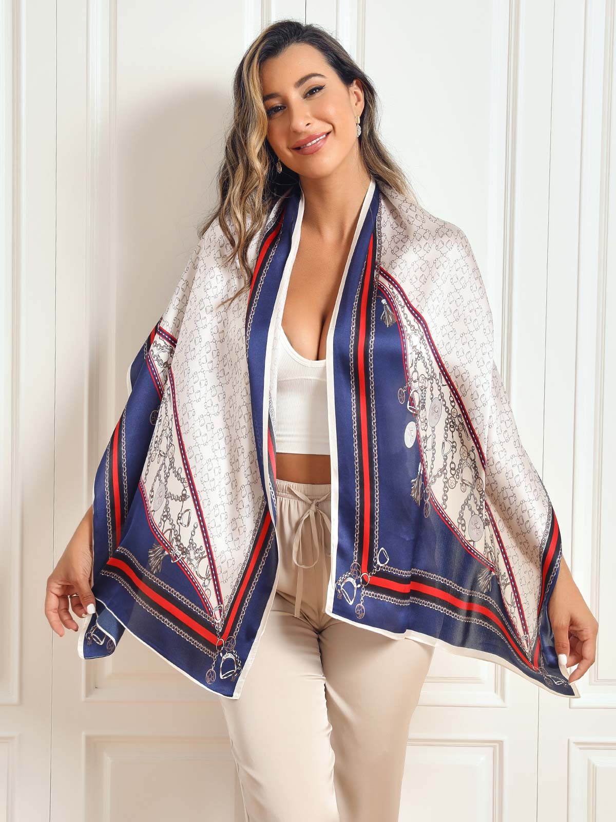 WW | Luxurious Women's Mulberry Silk Scarf