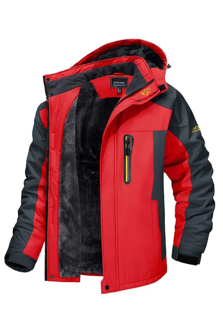 WW | Herren wasserdichte fleecegefütterte Winterjacke