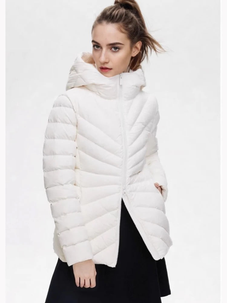 WW | Lightweight quilted jacket with hood