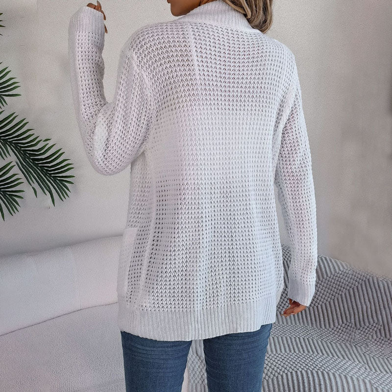 WW | Fashionable knit cardigan with pattern