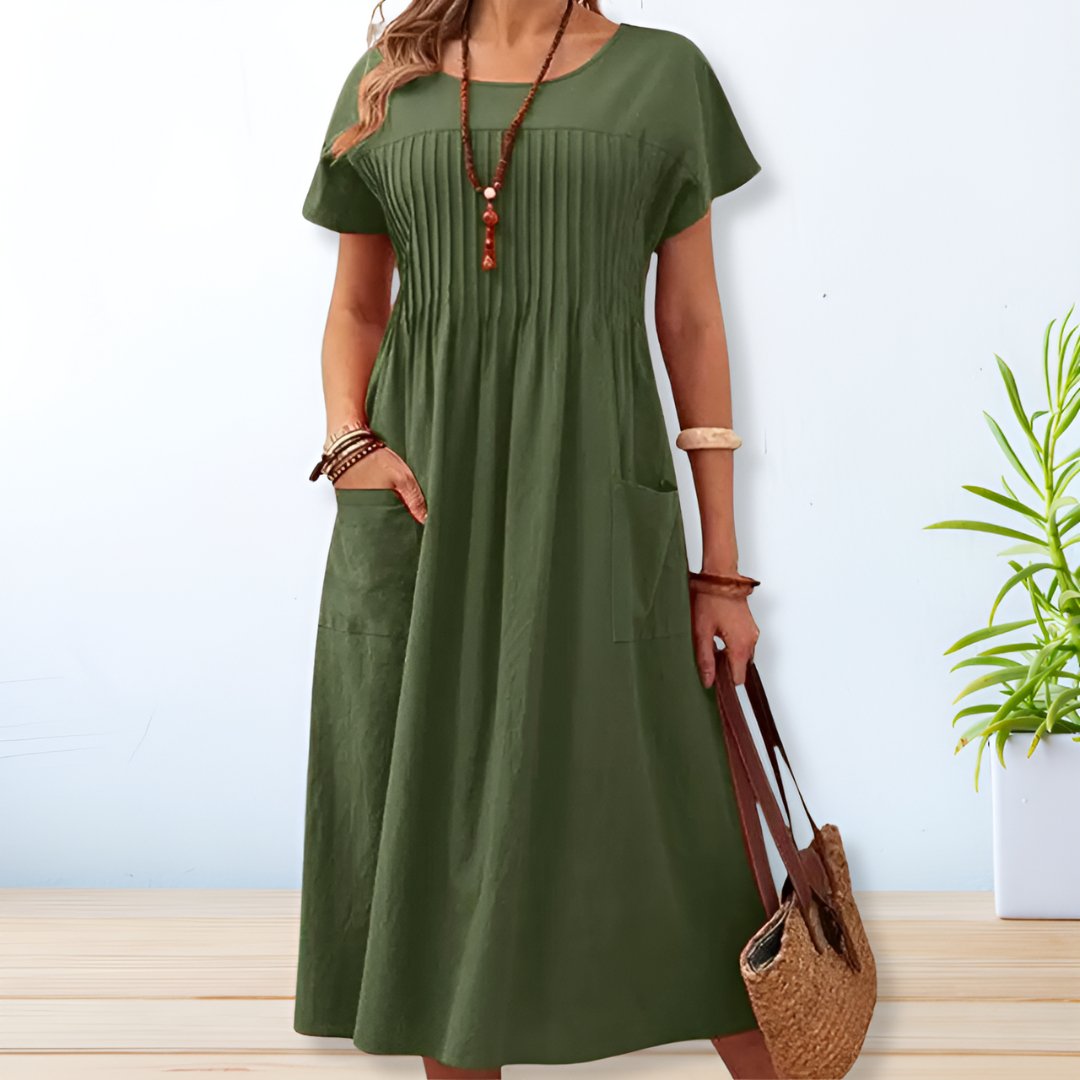 ISABELLA | Casual Midi Dress