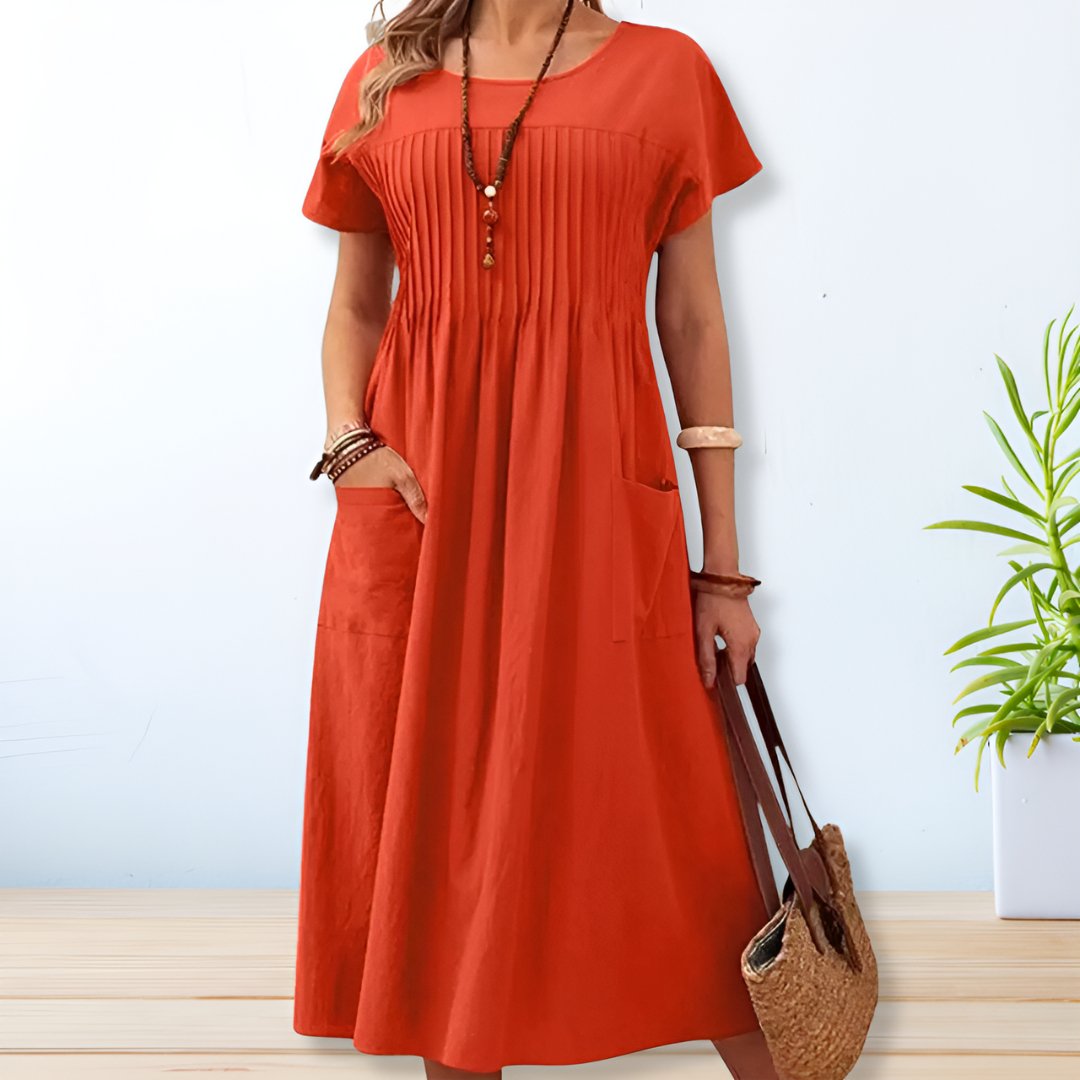 ISABELLA | Casual Midi Dress