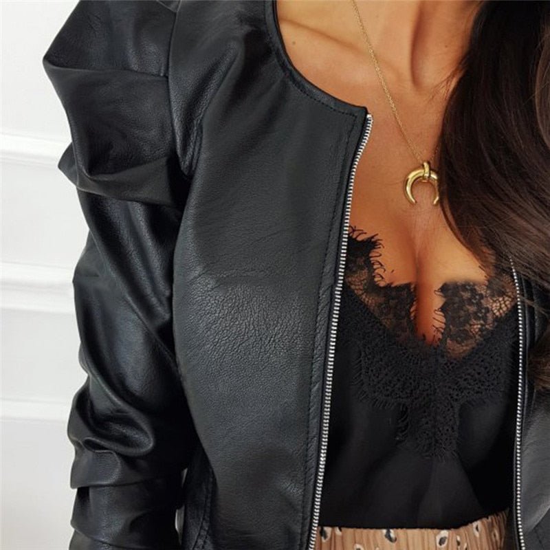 WW | Fashionable women's jacket with zip fastener