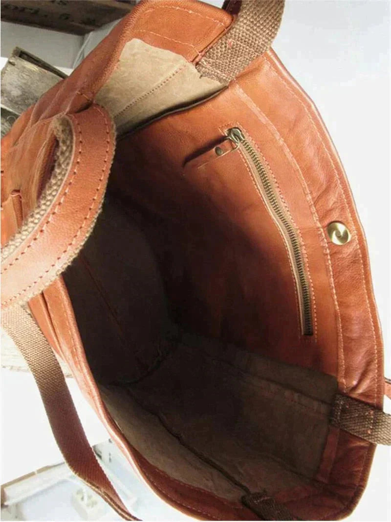 WW I Leather Shoulder Bag