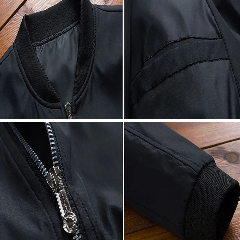 WW | Stylish Men's Spring Jacket - Timeless Bomber Style