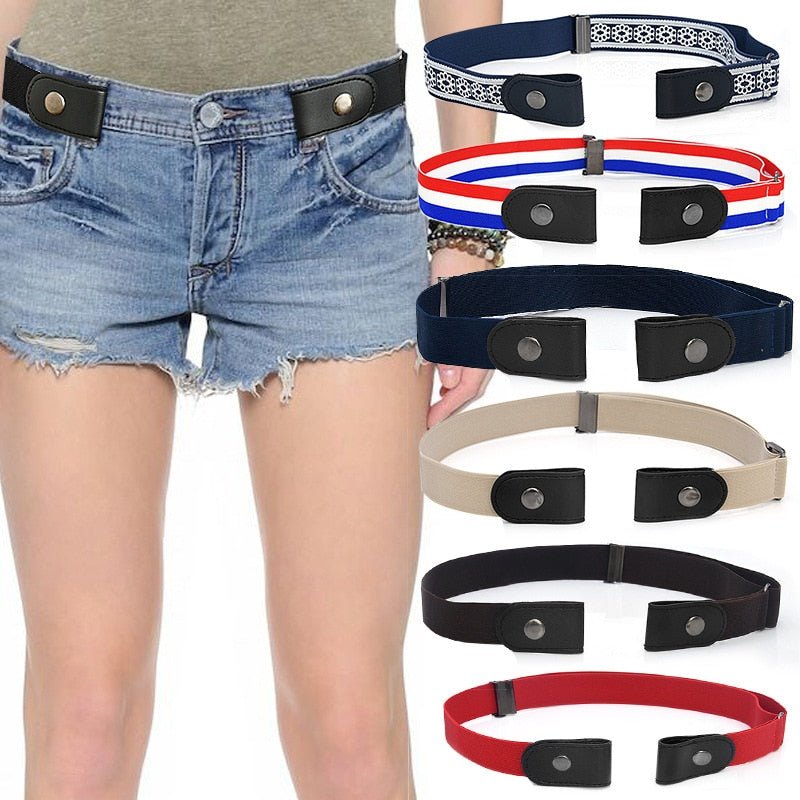 Asvel - Comfortable Elastic Women's Belts Without Buckle