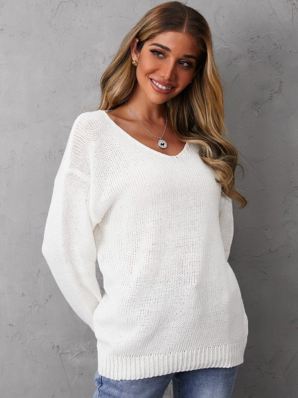 WW | Stylischer Langarmpullover für Jeden Anlass