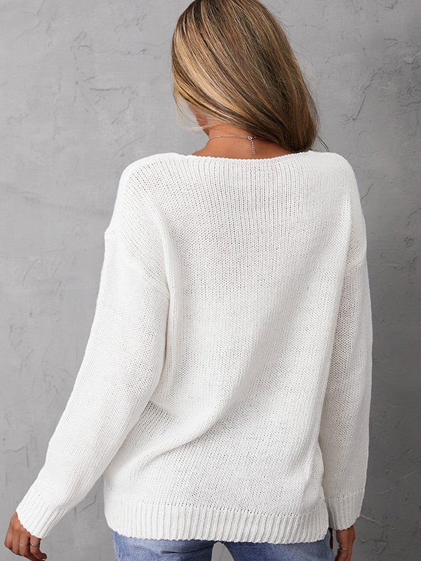 WW | Stylischer Langarmpullover für Jeden Anlass