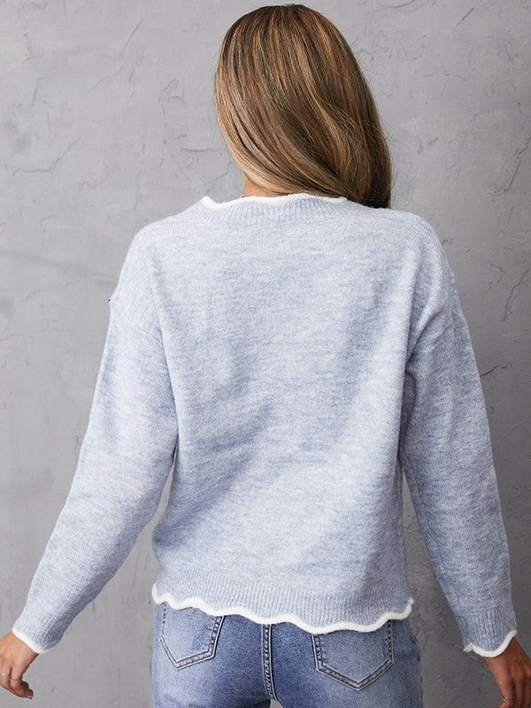 WW | Stylischer Langarmpullover für Den Vielseitigen Einsatz